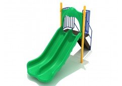 4 Foot Double Playground Embankment Slide